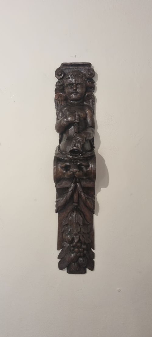 A FINE COLLECTION OF 17TH CENTURY OAK CARYATIDS 7 - ADDITIONAL PHOTO 7