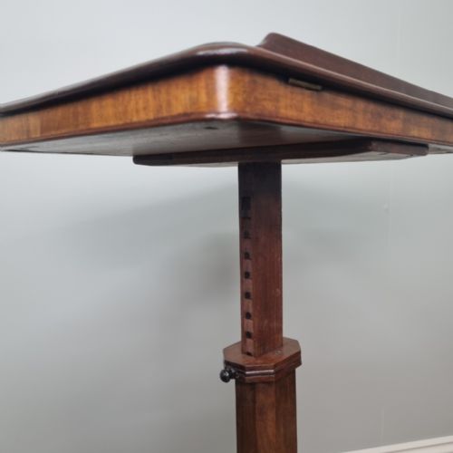 EARLY VICTORIAN MAHOGANY OCCASIONAL READING TABLE METAMORPHIC - ADDITIONAL PHOTO 8