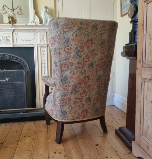 AN ARMCHAIR FROM A 1920S PULLMAN RAILWAY CARRIAGE ORIGINAL UNRESTORED CONDITION - ADDITIONAL PHOTO 2
