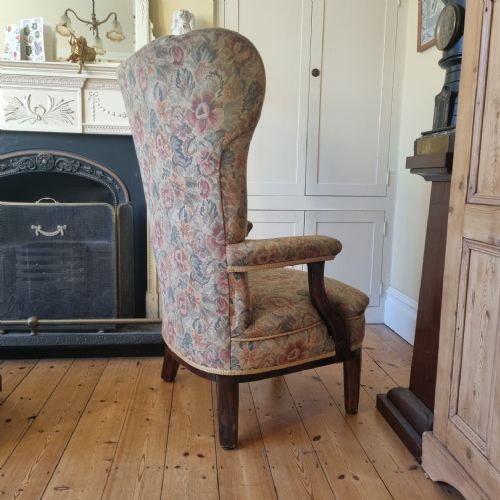 AN ARMCHAIR FROM A 1920S PULLMAN RAILWAY CARRIAGE ORIGINAL UNRESTORED CONDITION - ADDITIONAL PHOTO 4