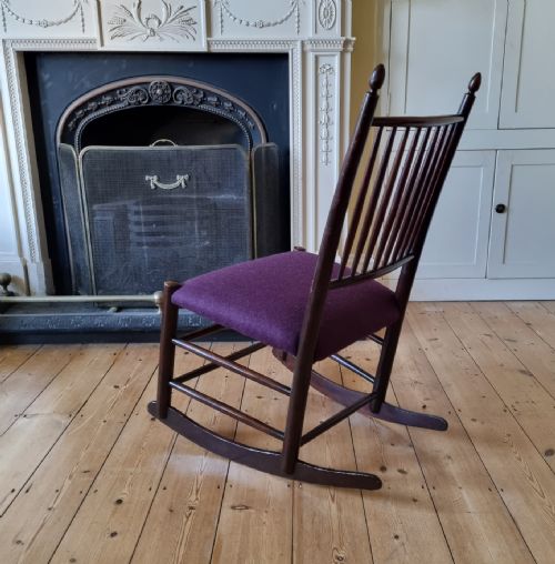 A SHAKER ROCKING CHAIR CIRCA 1890 - ADDITIONAL PHOTO 1