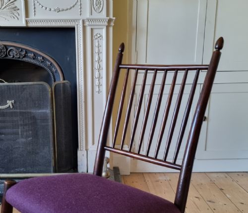 A SHAKER ROCKING CHAIR CIRCA 1890 - ADDITIONAL PHOTO 6