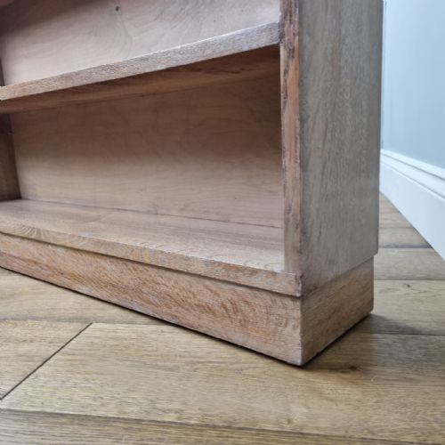 ASYMMETRIC LIMED OAK BOOKCASE IN THE MANNER OF HEALS - ADDITIONAL PHOTO 5