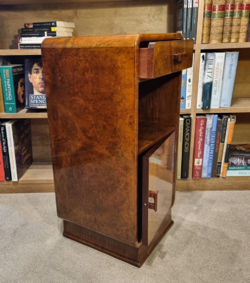 ART DECO WALNUT CABINET - ADDITIONAL PHOTO 5