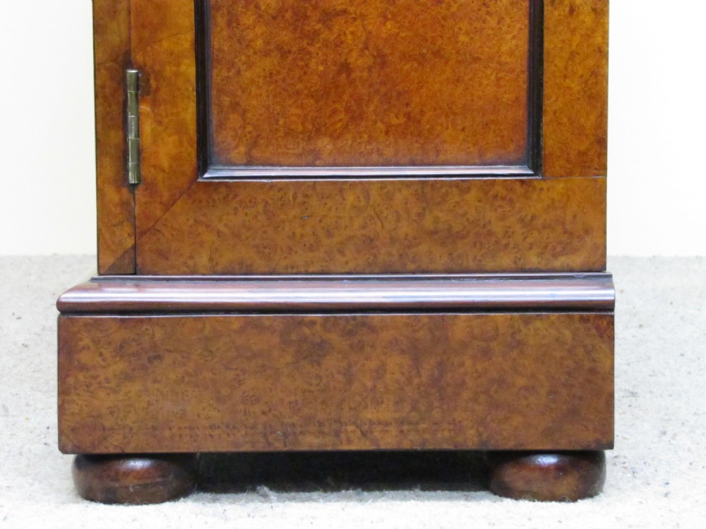 Mid-19th century amboyna & rosewood glazed bookcase. View V