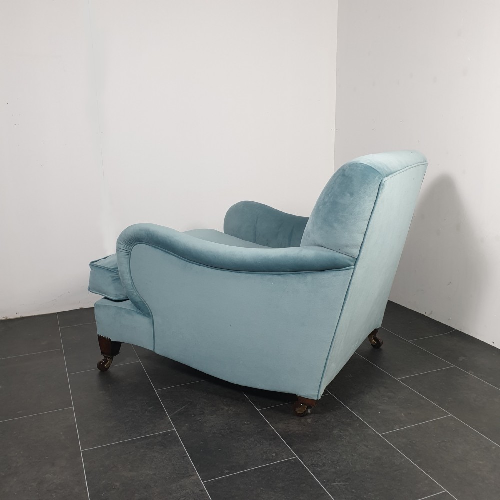 Pair of Howard style armchairs  View III