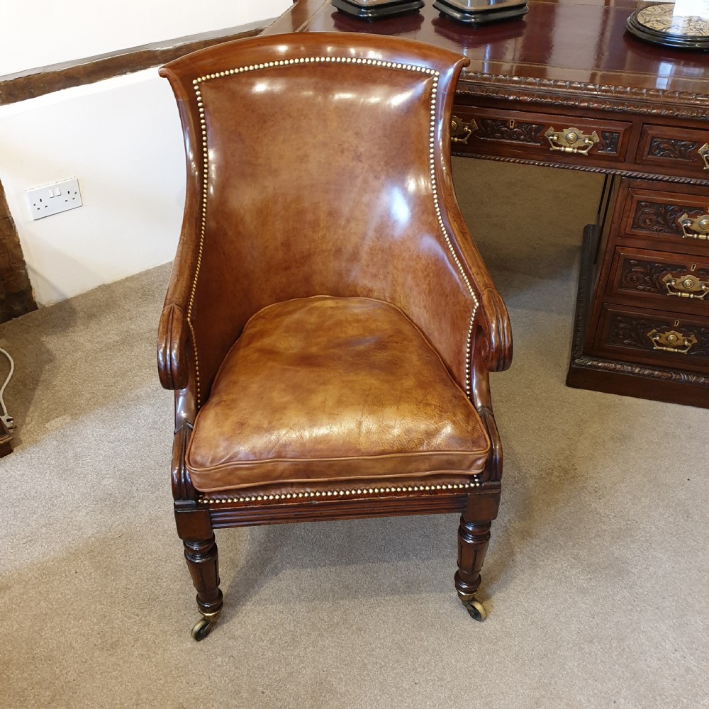 Early 19th Century Library chair -  View VII