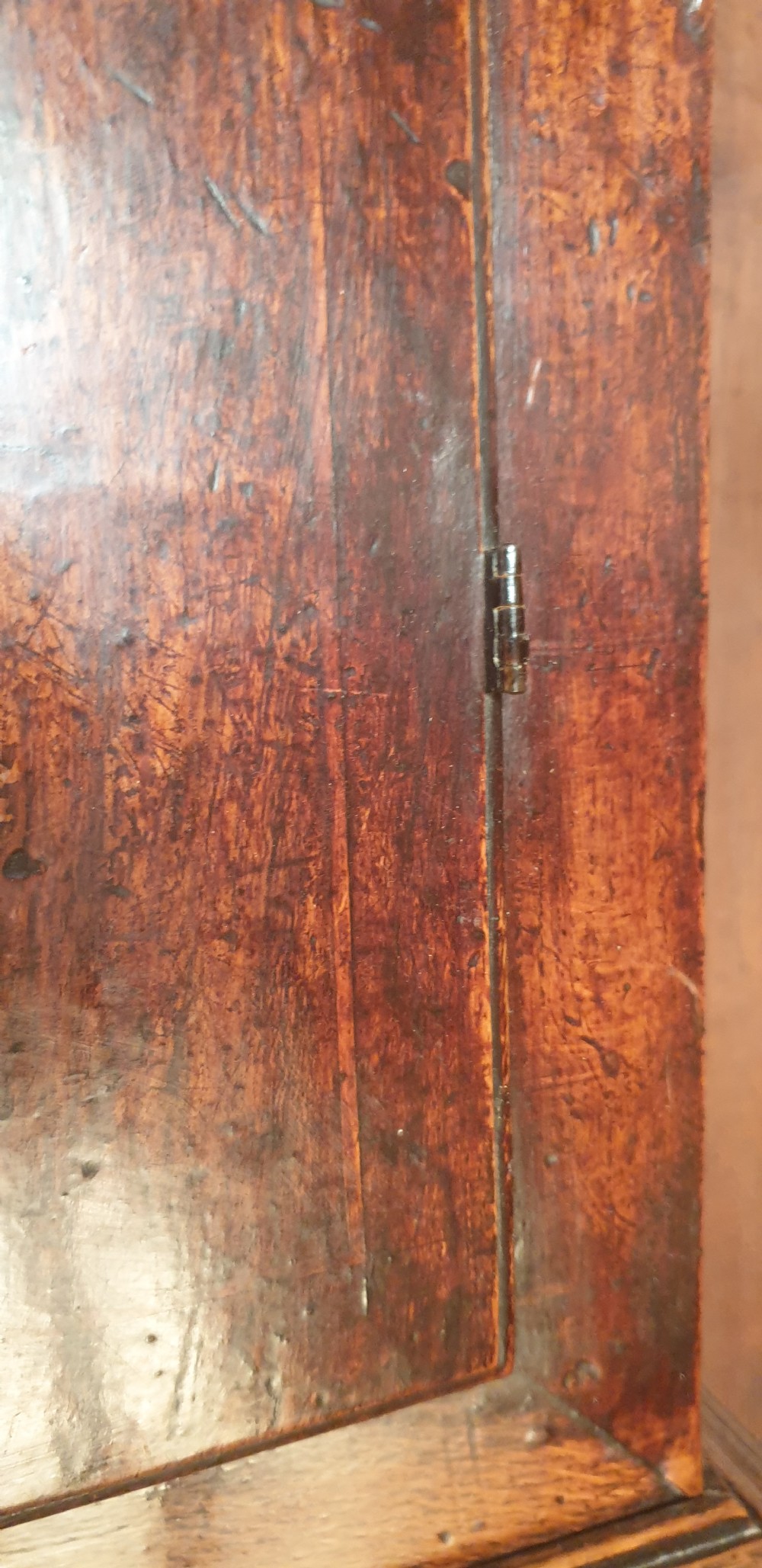 Early 18th Century  Oak Longcase Clock by Blackburn of Oakham, (County town of Rutland) View V