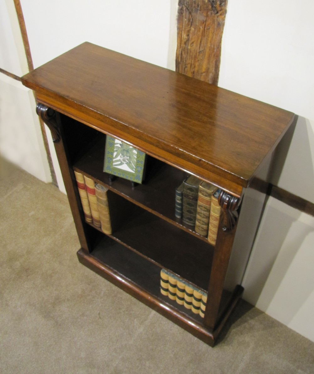 Small 19th Century walnut bookcase  View III