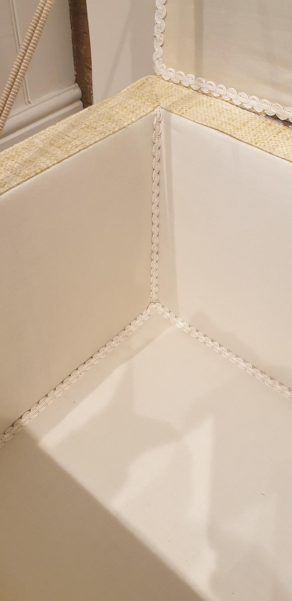 A re-upholstered rosewood ottoman (Circa 1850) View VIII
