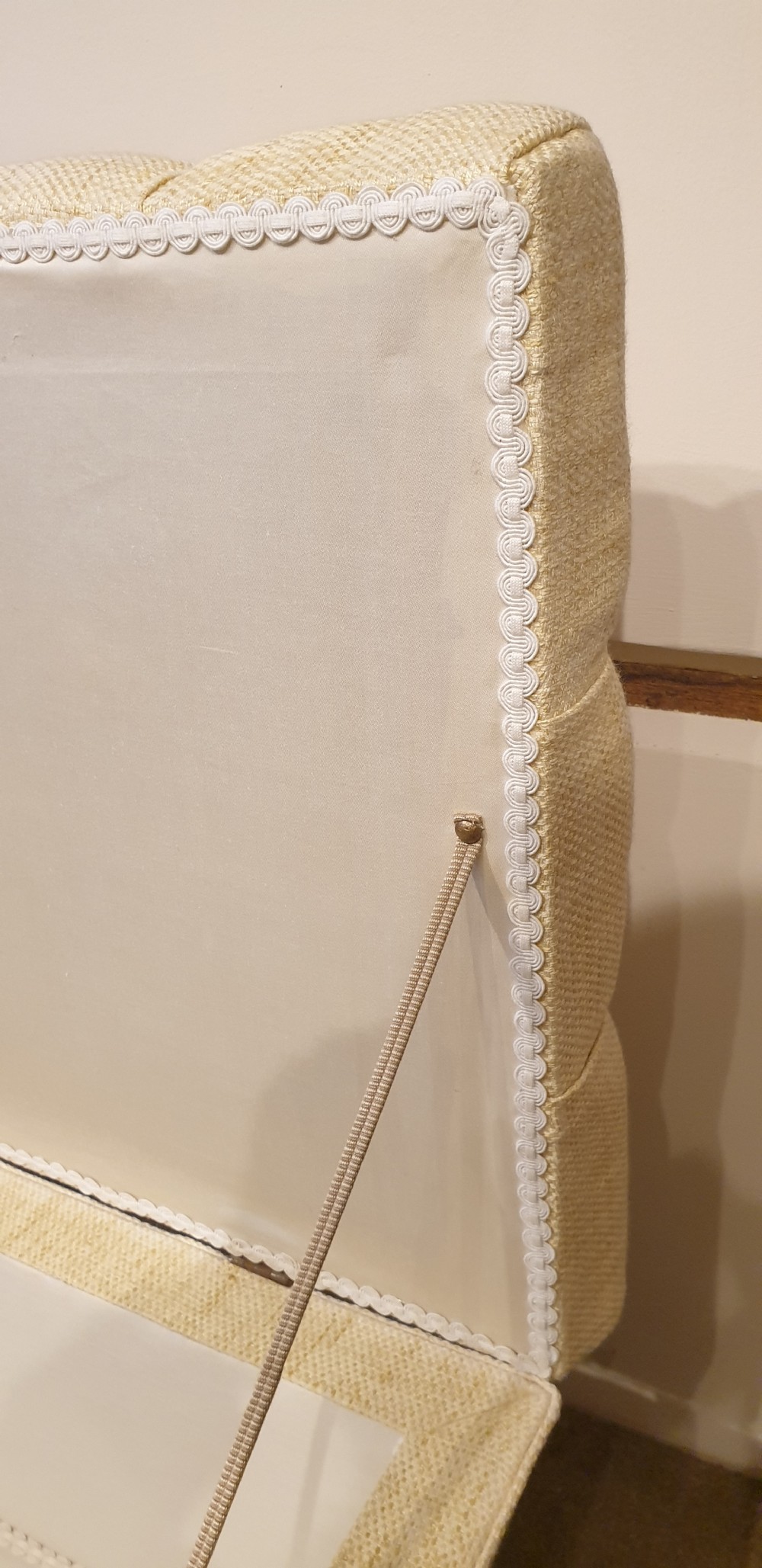 A re-upholstered rosewood ottoman (Circa 1850) View IX