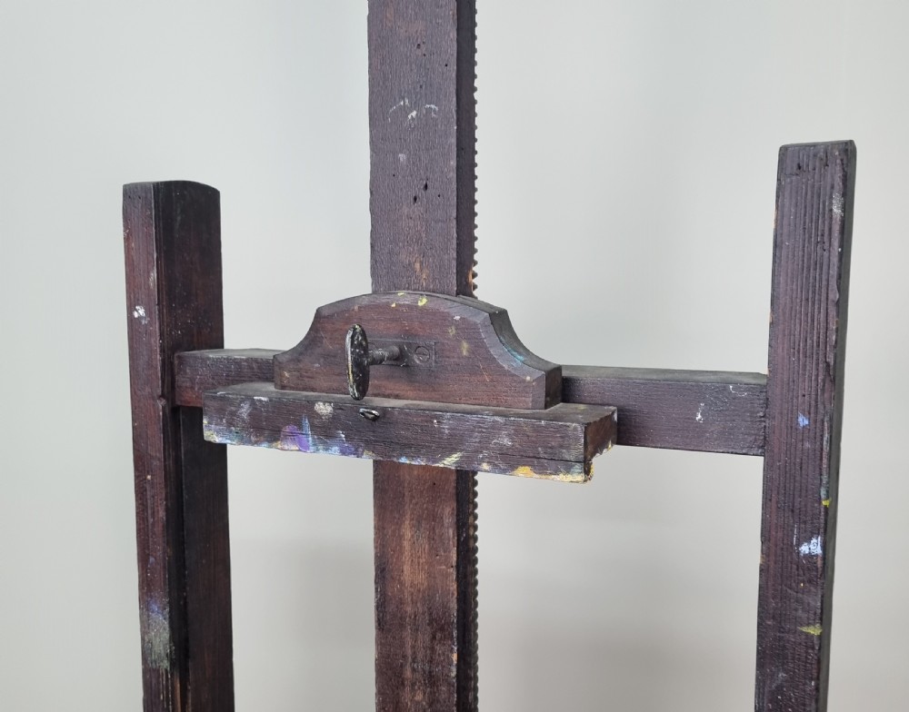 An adjustable artist's studio easel  View V