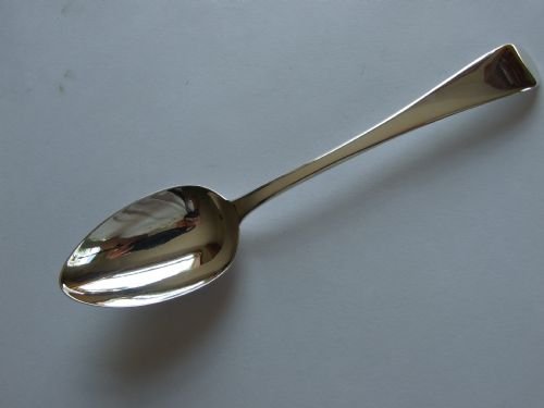 A Good George III Silver Serving Spoon.