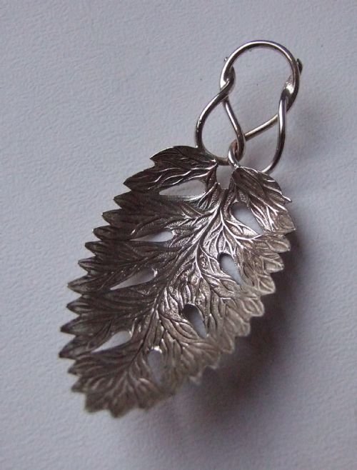 A Stunning Georgian Pierced Silver Caddy Spoon.