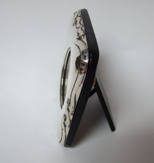fig 1. An attractive Edwardian silver photo frame.