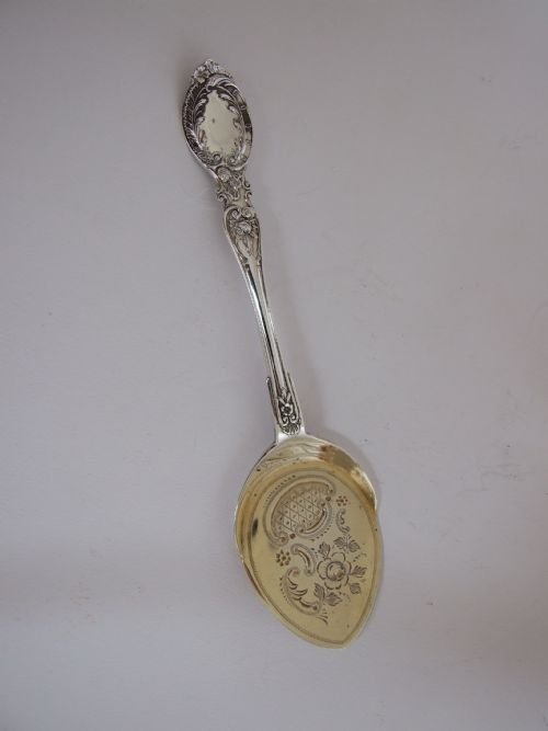 A Rare Silver Server from the Edwardian Tea Table.
