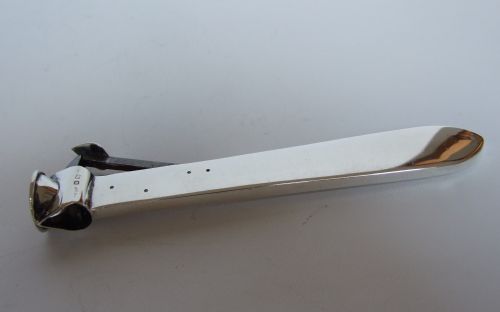 A Fine Silver Cigar Cutter.