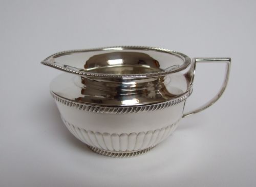 A Superb Quality Victorian Silver Cream Jug.