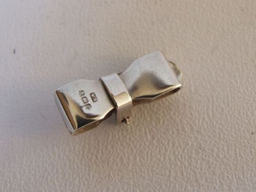 A Rare First World War Novelty Silver Napkin Clip.