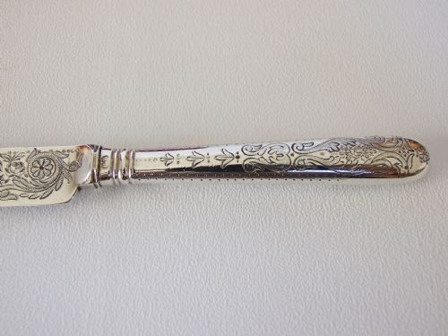 fig 2. An exceptional Victorian silver Christening set by Frederick Elkington.