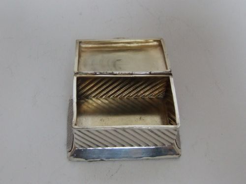 fig 1. An extremely rare Victorian silver table vesta.