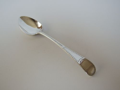 A Bateman Family Georgian Silver Serving Spoon.