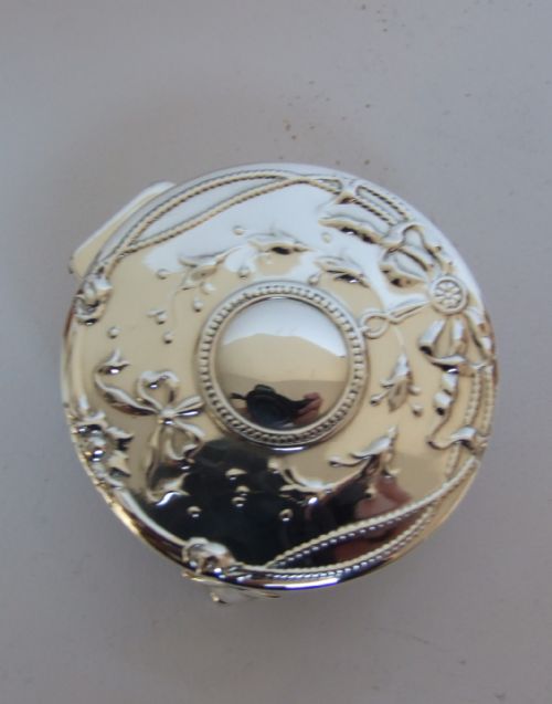 fig 1. A charming Edwardian silver trinket box.