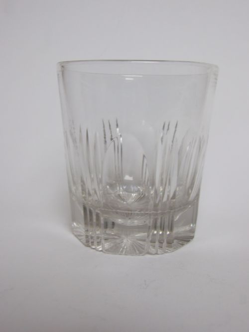 Superb Mid-victorian Cut Glass Whisky Tumbler.