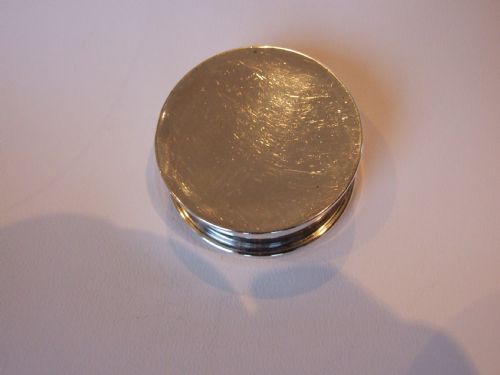 fig 1. A lovely George V silver and tortoiseshell trinket box.