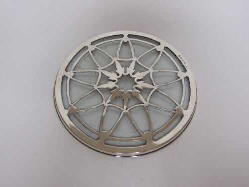 Attractive Silver Teapot Stand/coaster.