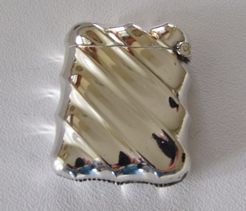 An Unusual Victorian Silver Hallmarked Vesta.
