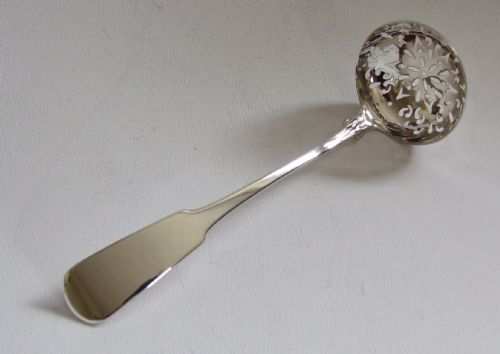 A Scottish Silver Georgian Sifter Spoon.