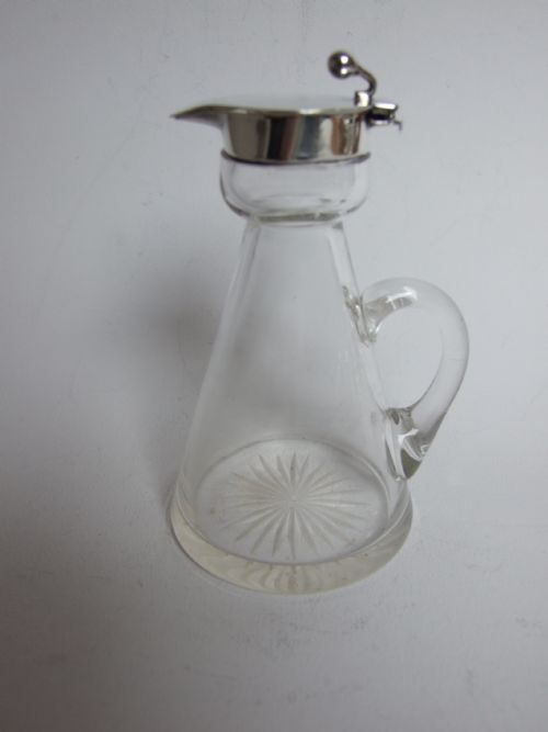 Unusual Silver Mounted Chotopeg or Whisky Tot.