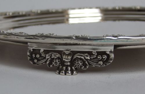 fig 1. A magnificent Tiffany & Co. 19th Century silver salver