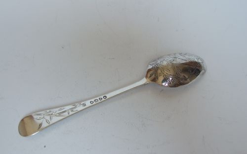 A Gorgeous Aesthetic Movement Victorian Silver Spoon.