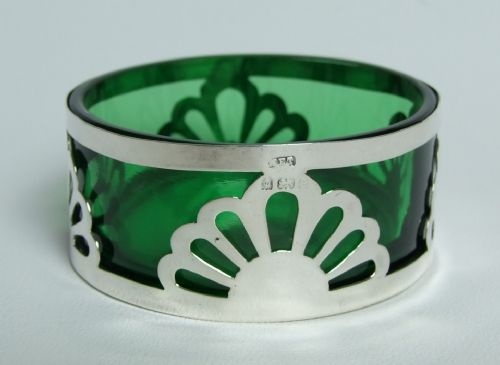 A Charming Art Nouveau Silver Dish.