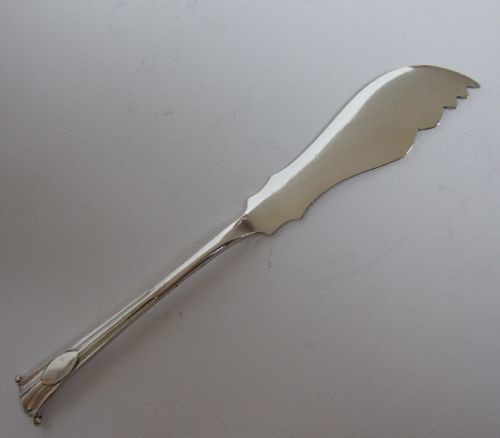 A Rare Onslow Pattern Silver Butter/cheese Knife.