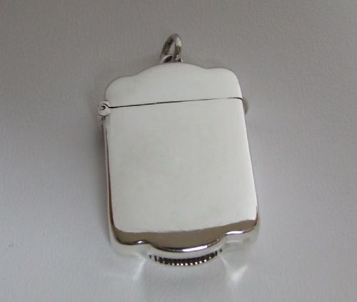 A Handsome Victorian Silver Vesta.