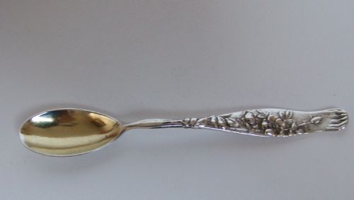 A Wonderful Tiffany & Co Silver Condiment Spoon.