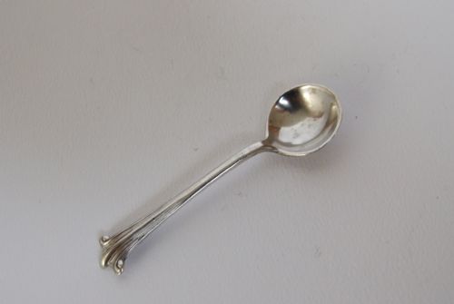 An Attractive Onslow Pattern Silver Salt Spoon.