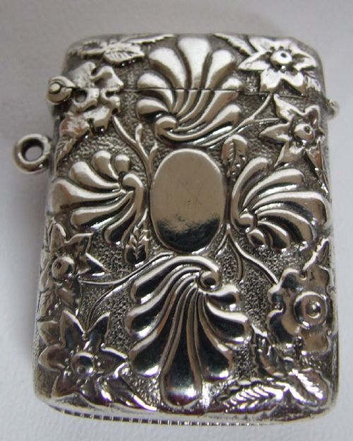 A Superior Victorian Silver Vesta.