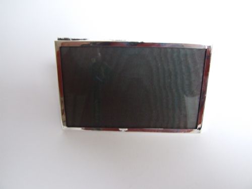 Exactly 100 Years Old. A Useful Small Silver Photo Frame.