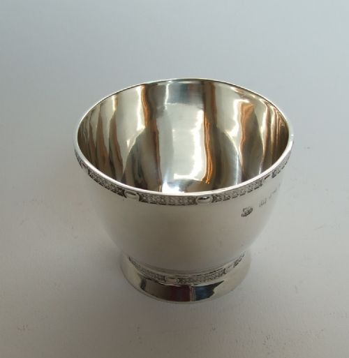 An Attractive Small Silver Bowl in the Arts & Crafts Style.