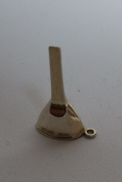 A Charming Austrian Silver Perfume Funnel.