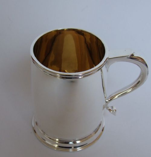 A Superb Quality George V Silver Mug.