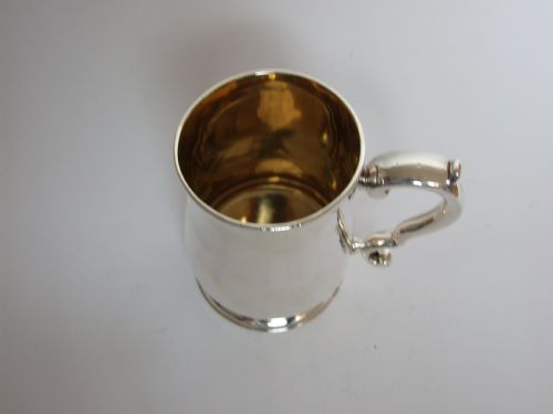 fig 1. An extremely rare early 18th Century silver tankard.
