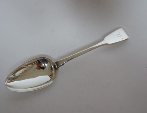 A Handsome George IV Silver Serving Spoon.