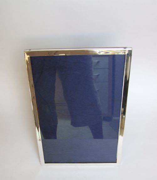 fig 1. A large silver portrait/landscape photo frame.