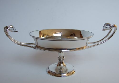 A Magnificent Quality Art Nouveau Silver Sweetmeat Stand.