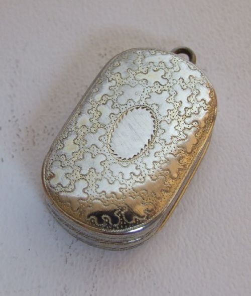 A Wonderful George III Silver Gilt Vinaigrette.